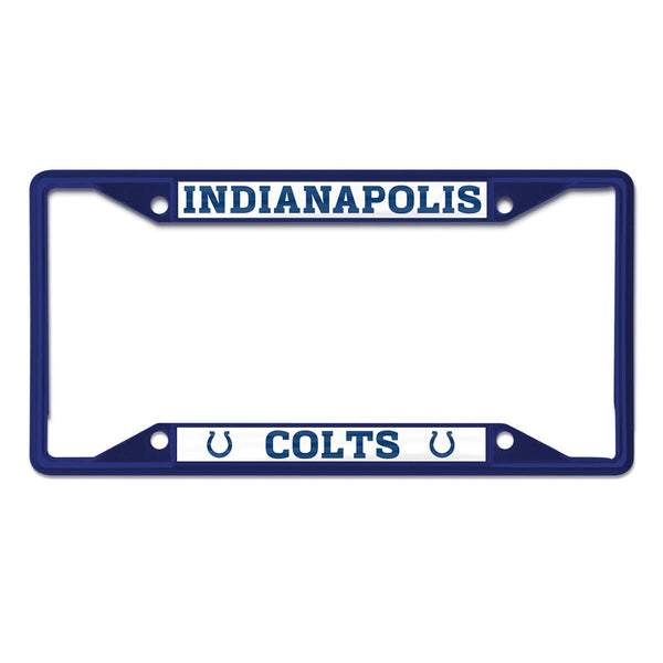 Indianapolis Colts Lic Plt Frame S/S
