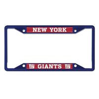 New York Giants Lic Plt Frame S/S