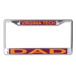 Wholesale-Virginia Tech Hokies Lic Plt Frame S/L Printed