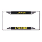 Wholesale-Xavier of LA Gold Lic Plt Frame S/S Printed