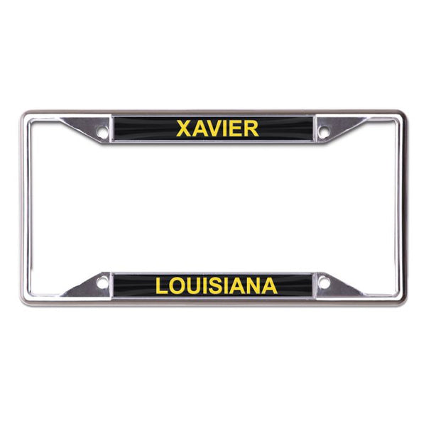 Wholesale-Xavier of LA Gold Lic Plt Frame S/S Printed