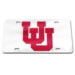 Wholesale-Utah Utes Specialty Acrylic License Plate