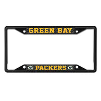 Green Bay Packers carbon Lic Plt Frame S/S