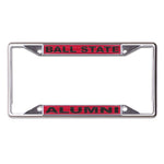 Wholesale-Ball State Cardinals Lic Plt Frame S/S Printed