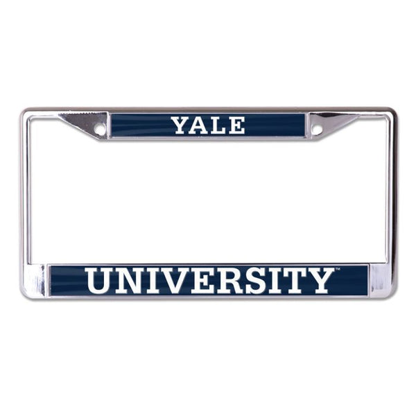 Wholesale-Yale Bulldogs Lic Plt Frame S/L Printed