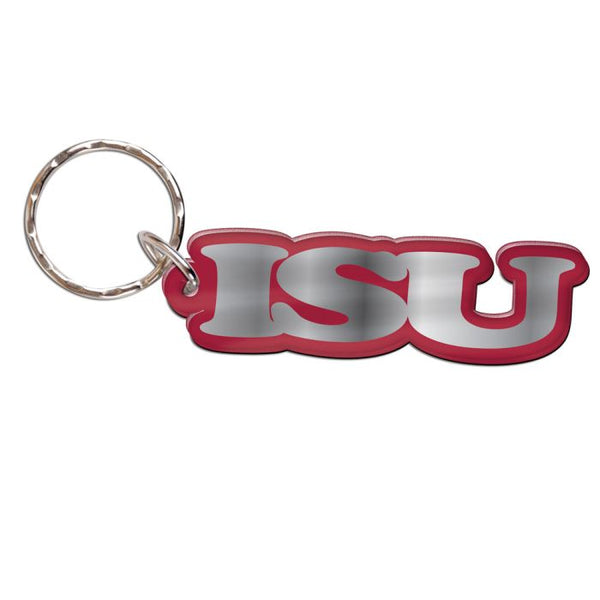 Wholesale-Illinois State Redbirds Keychain w/Letters