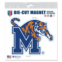 Wholesale-Memphis Tigers Outdoor Magnets 6" x 6"