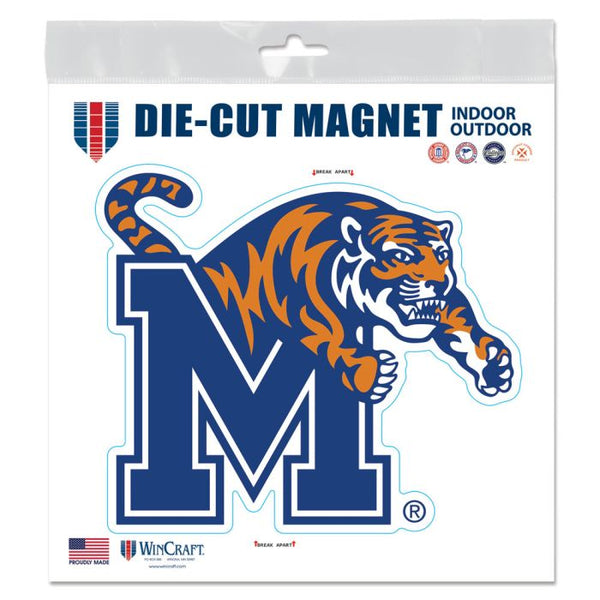 Wholesale-Memphis Tigers Outdoor Magnets 6" x 6"