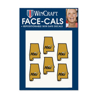 Wholesale-Alabama State Hornets STATE SHAPE Face Cals