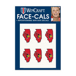 Wholesale-Illinois State Redbirds STATE SHAPE Face Cals