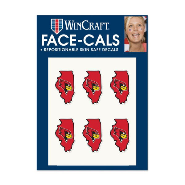 Wholesale-Illinois State Redbirds STATE SHAPE Face Cals