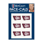 Wholesale-Montana Grizzlies STATE SHAPE Face Cals