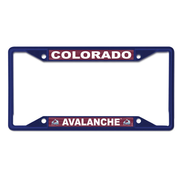 Colorado Avalanche Lic Plt Frame S/S