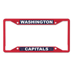 Washington Capitals RED Lic Plt Frame S/S