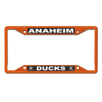 Anaheim Ducks Lic Plt Frame S/S