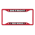 Detroit Red Wings red Lic Plt Frame S/S