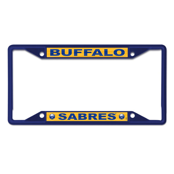 Buffalo Sabres blue Lic Plt Frame S/S