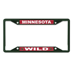 Minnesota Wild green Lic Plt Frame S/S