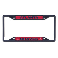 Atlanta Braves Lic Plt Frame S/S