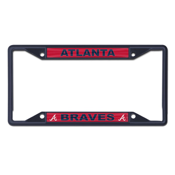Atlanta Braves Lic Plt Frame S/S