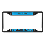Miami Marlins Lic Plt Frame S/S