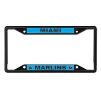 Miami Marlins Lic Plt Frame S/S