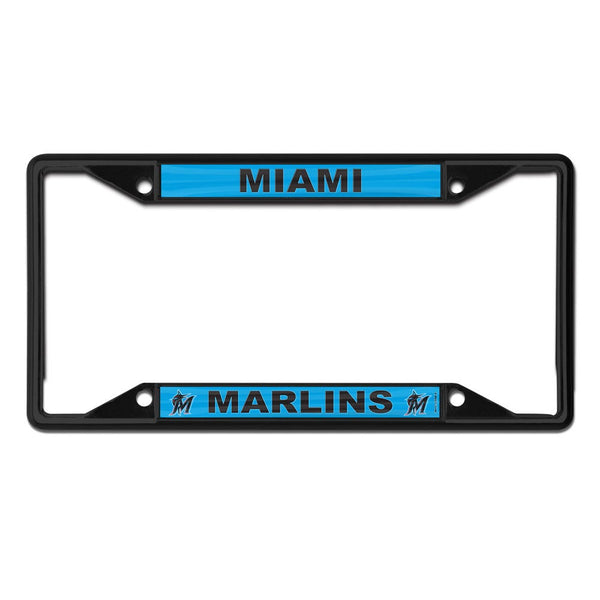 Miami Marlins Lic Plt Frame S/S