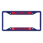 Texas Rangers Lic Plt Frame S/S