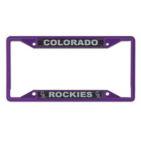 Colorado Rockies Lic Plt Frame S/S