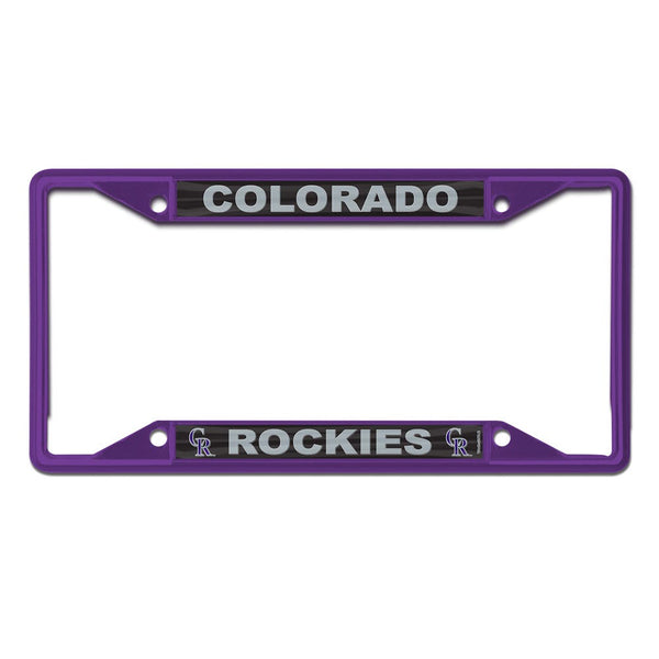 Colorado Rockies Lic Plt Frame S/S