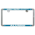 Wholesale-ALUMNI Metal Lic. Plate Frame Slim