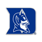 Wholesale-Duke Blue Devils Colored Chrome Free Form Auto Emblem