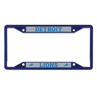 Detroit Lions Lic Plt Frame S/S