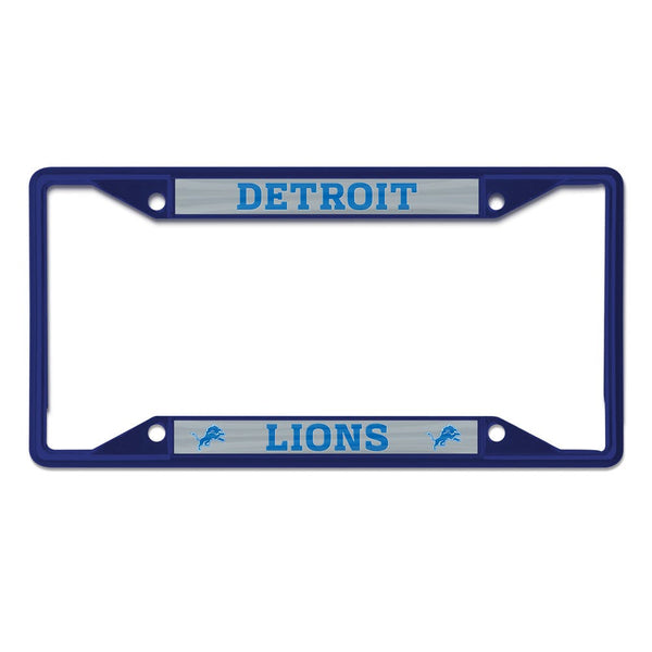 Detroit Lions Lic Plt Frame S/S
