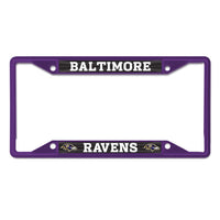 Baltimore Ravens Lic Plt Frame S/S