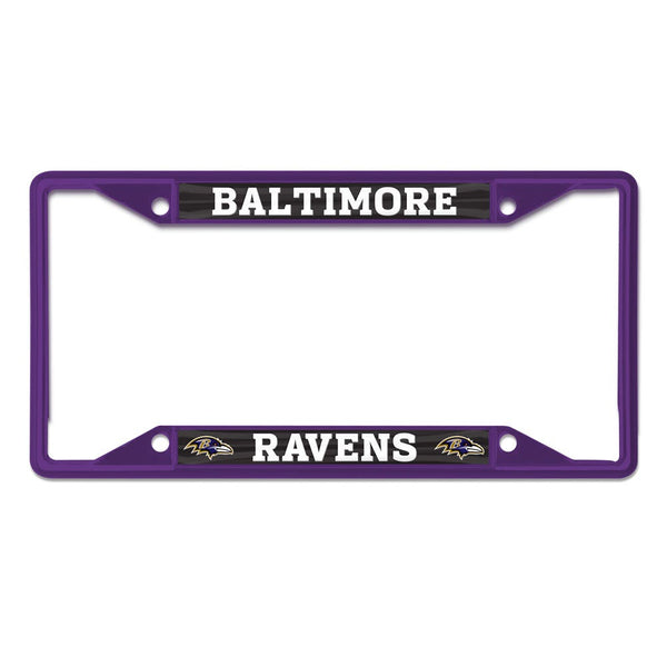 Baltimore Ravens Lic Plt Frame S/S