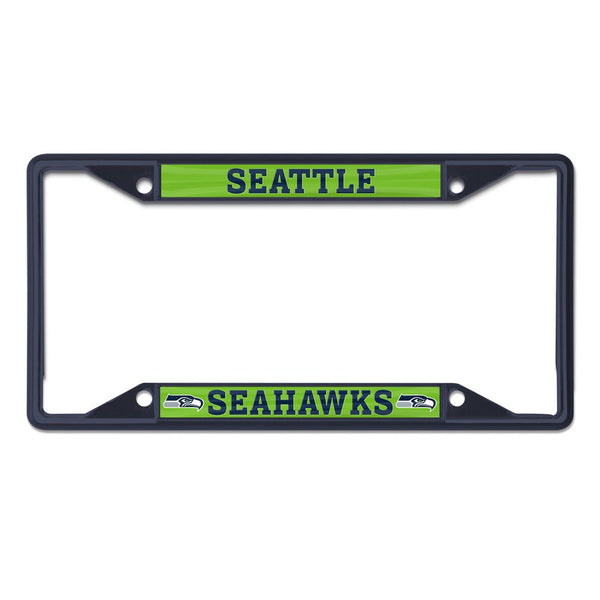 Seattle Seahawks Lic Plt Frame S/S