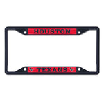 Houston Texans Lic Plt Frame S/S
