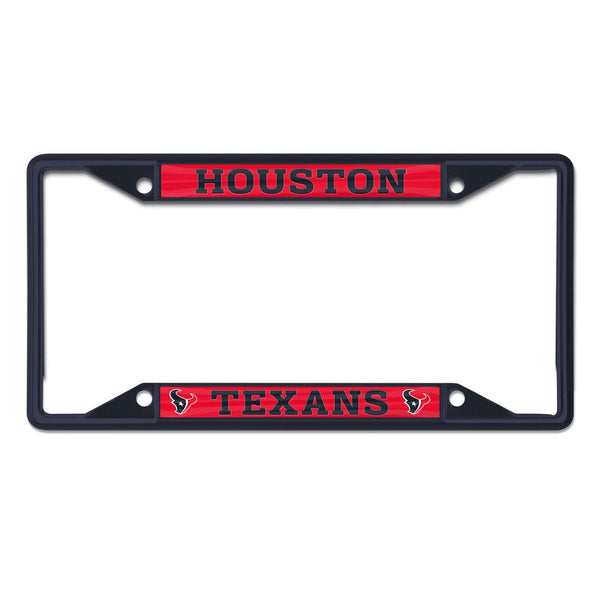 Houston Texans Lic Plt Frame S/S