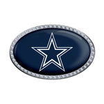 Dallas Cowboys Bling Chrome Metal Domed Emblem
