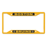 Boston Bruins Lic Plt Frame S/S