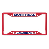 Montreal Canadiens Lic Plt Frame S/S