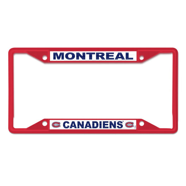Montreal Canadiens Lic Plt Frame S/S