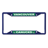 Vancouver Canucks Lic Plt Frame S/S