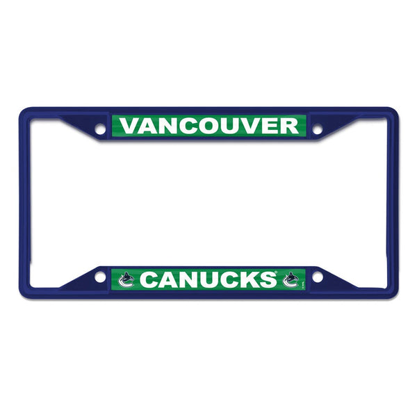 Vancouver Canucks Lic Plt Frame S/S