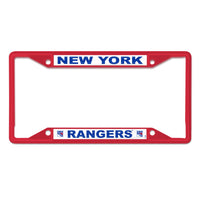 New York Rangers Lic Plt Frame S/S