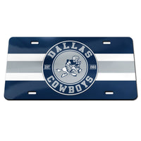 Dallas Cowboys Specialty Acrylic License Plate