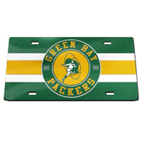 Green Bay Packers Specialty Acrylic License Plate