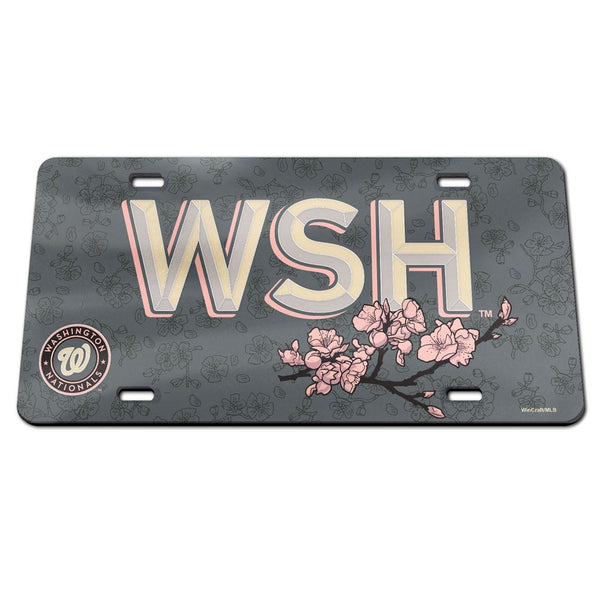 Washington Nationals / City Connect City Connect Specialty Acrylic License Plate
