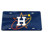 Houston Astros / City Connect City Connect Specialty Acrylic License Plate